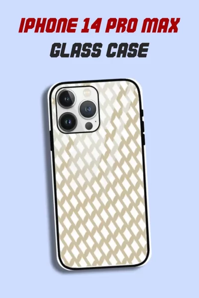 Mud iPhone 14 Pro Max Back Cover Mobile Glass Case