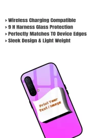 Customised Oneplus Nord CE Mobile Back Cover Glass Case - Image 2