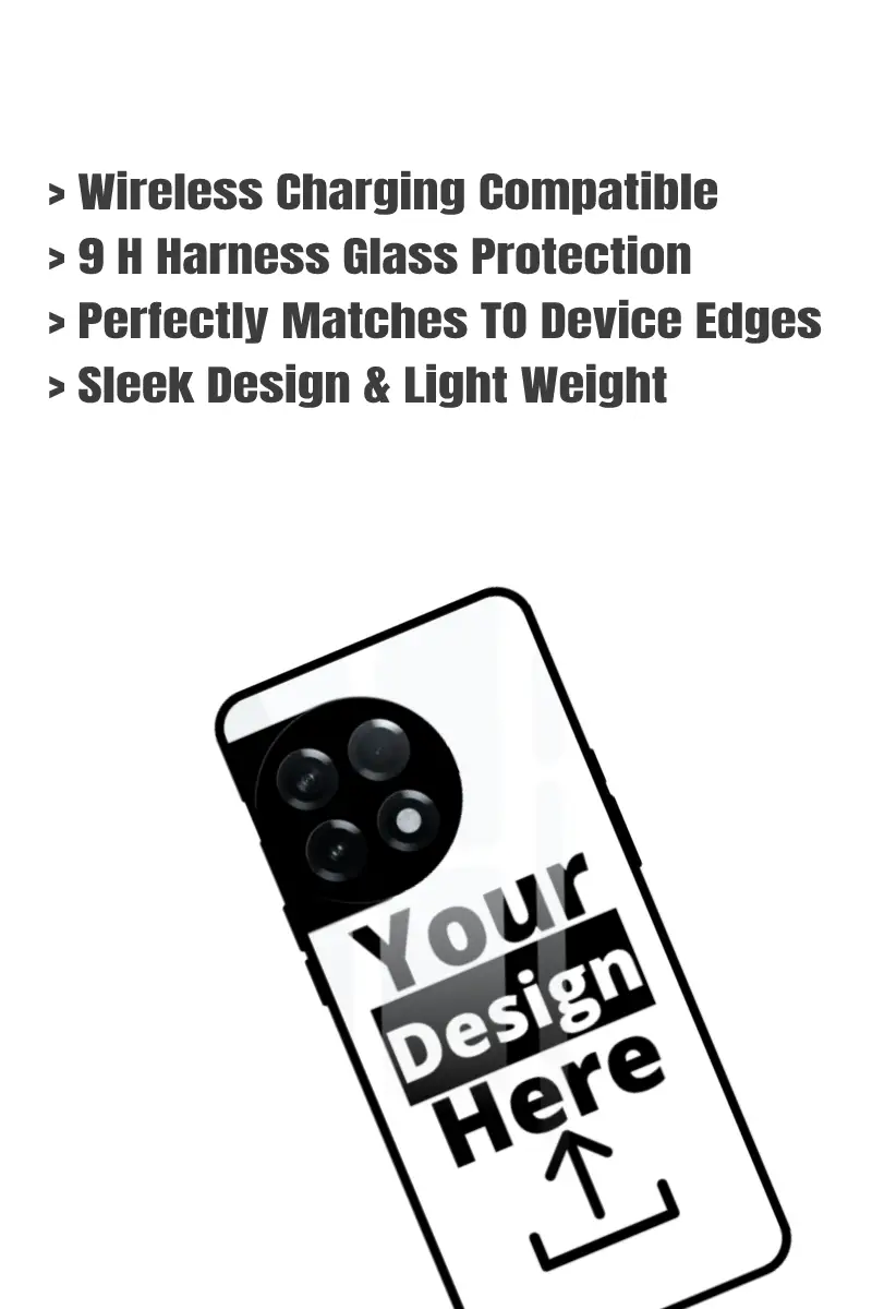 Customised OnePlus 11R Mobile Back Cover Glass Case - Image 2
