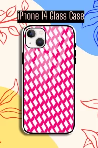 Raspberry iPhone 14 Mobile Glass Case