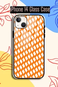 Saffron iPhone 14 Mobile Glass Case