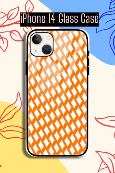 Saffron iPhone 14 Mobile Glass Case