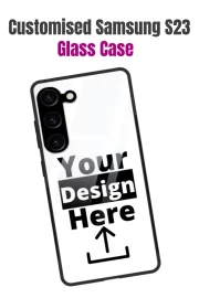 Customised Samsung Galaxy S23 Mobile Back Cover Glass Case