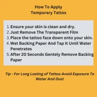 How To Apply Temporary Tattoo