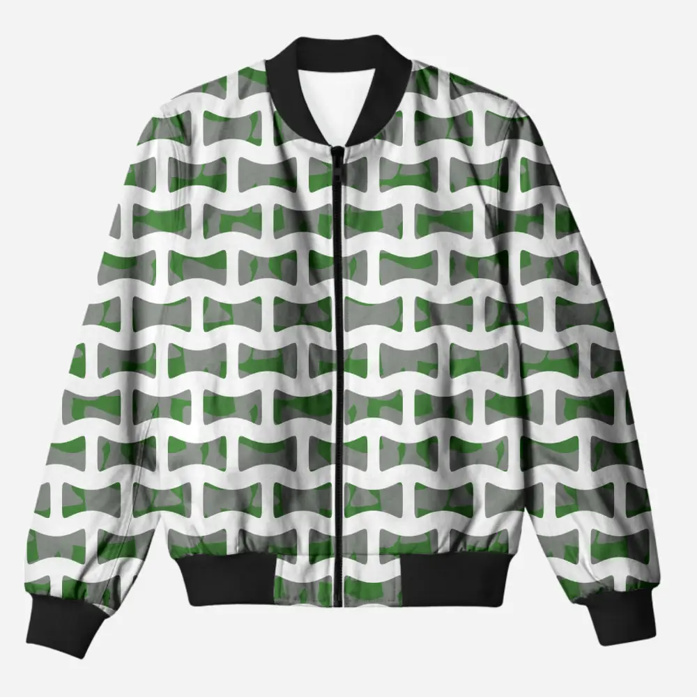 Unisex Regular Fit Zipper Bomber Jacket - Image 1