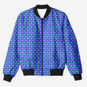 Chex Unisex Adults Printed Bomber Jacket