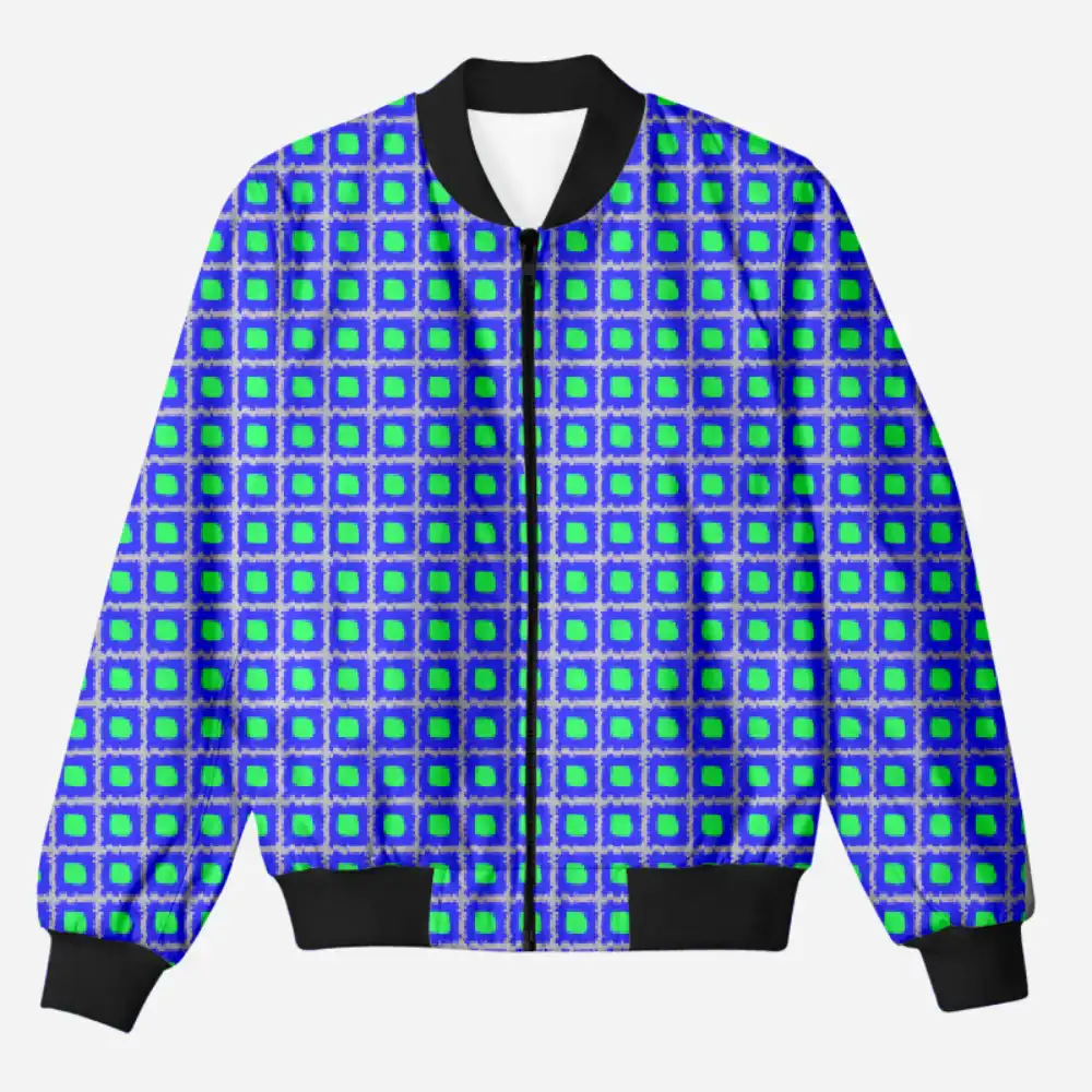 Chex Unisex Adults Printed Bomber Jacket - Image 1