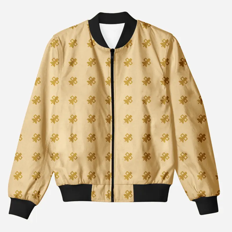 Satellite Adults Printed Bomber Jacket - Image 1