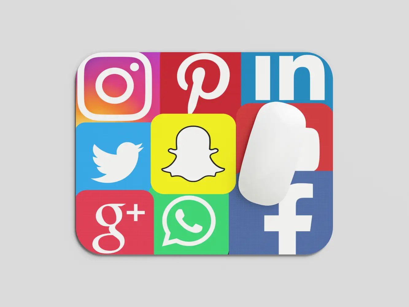 Social Icons Mousepad - Image 3