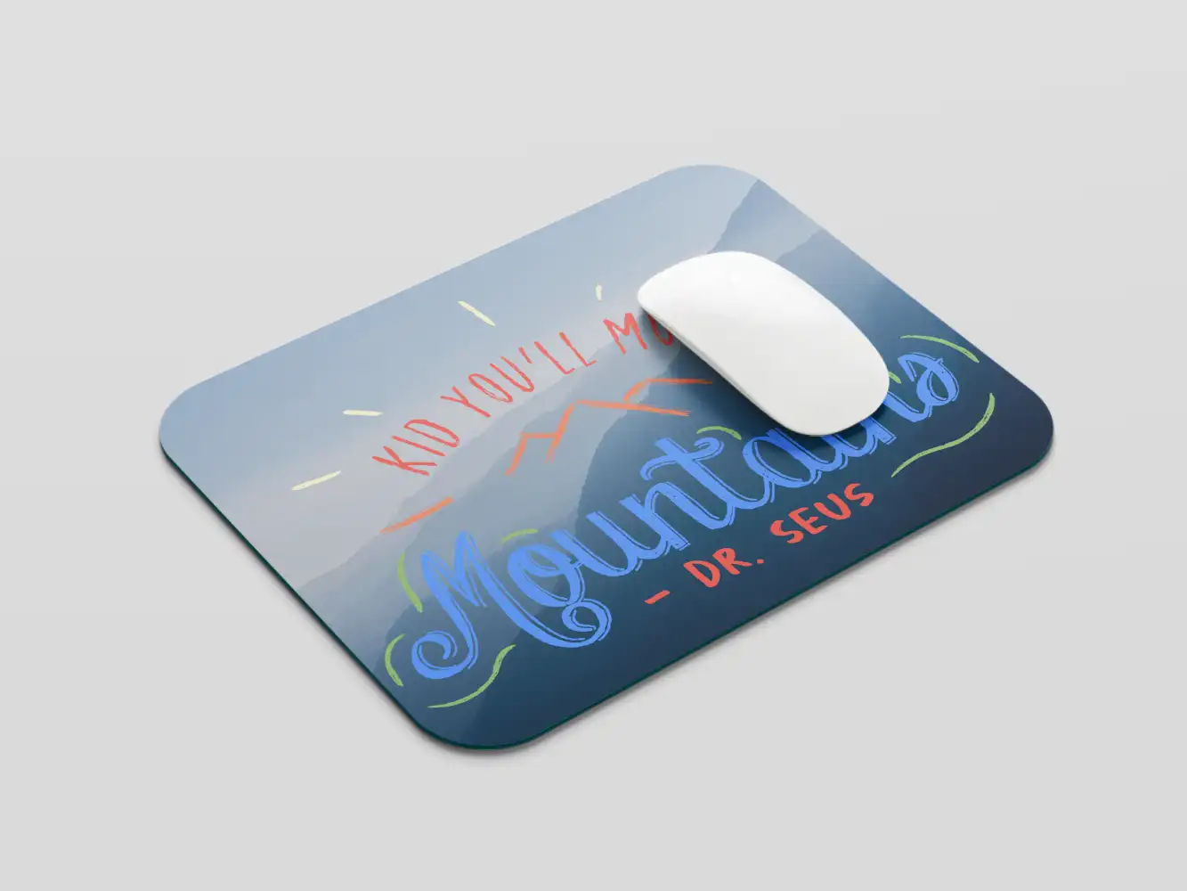 Move Mountain Mousepad - Image 2