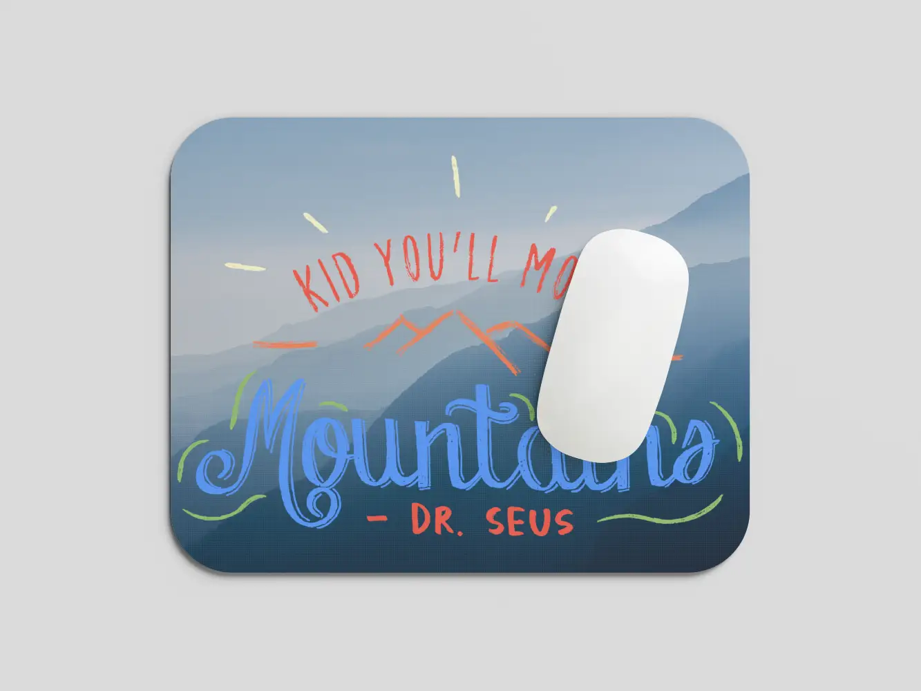 Move Mountain Mousepad - Image 3