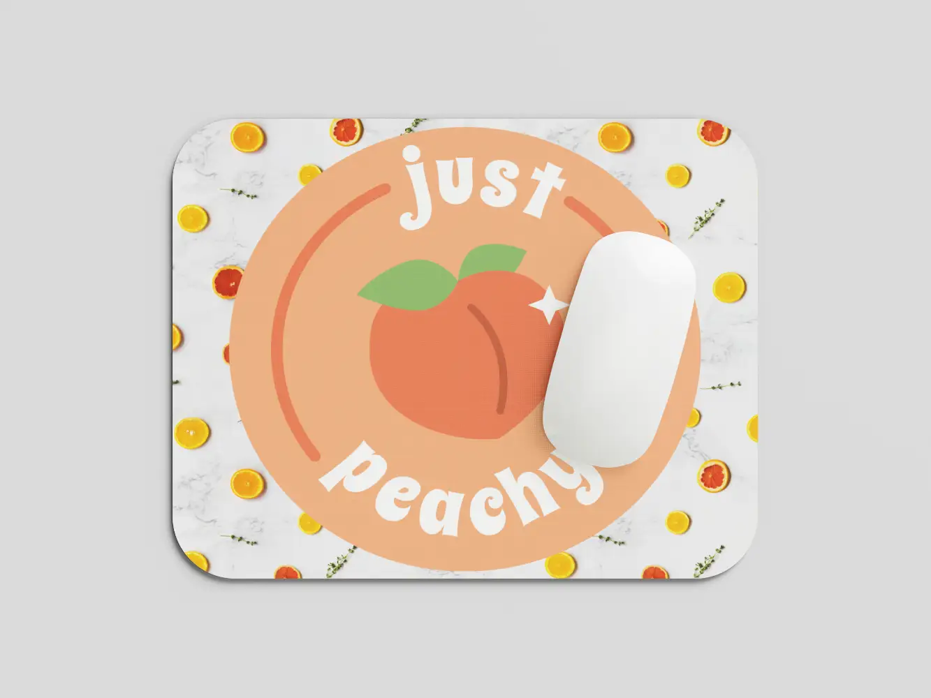 Just Peachy Mouse Pad