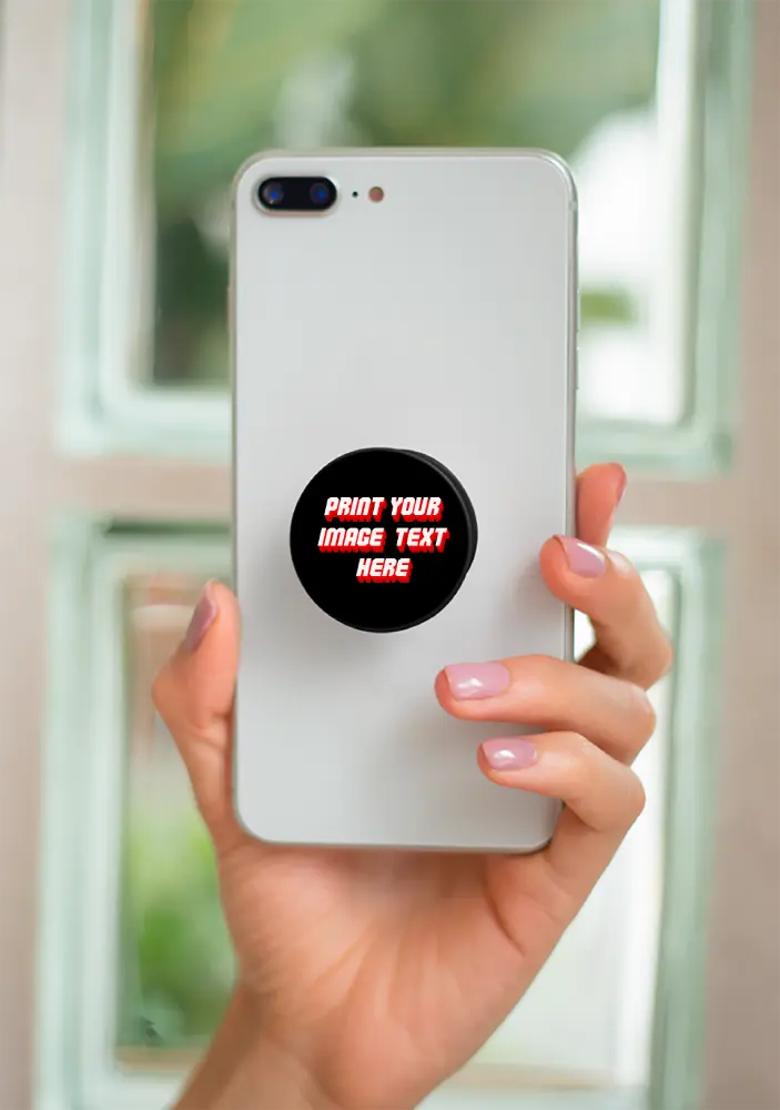 Customised Pop Grip Socket on Mobile