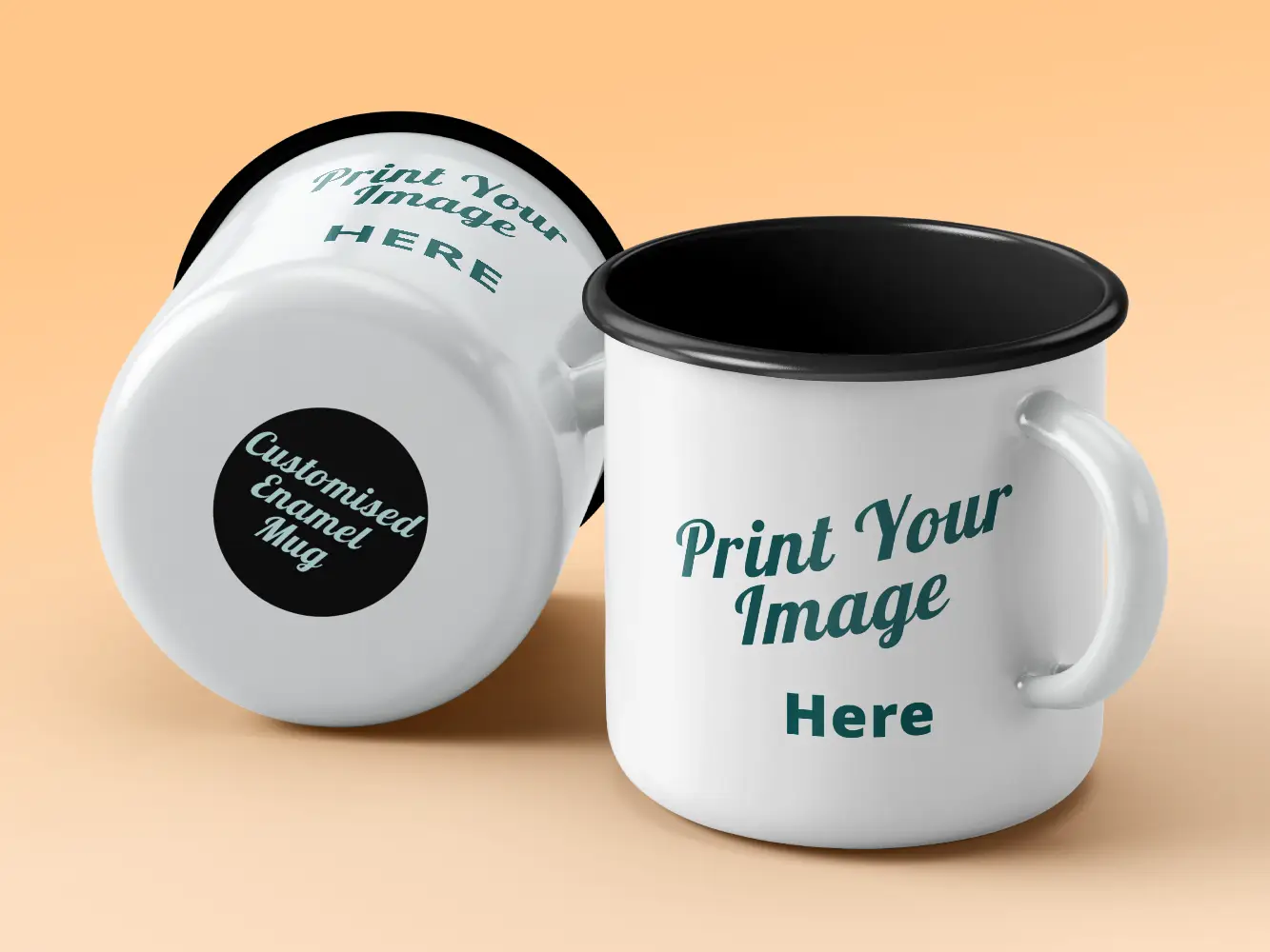 Personalised Enamel Mug