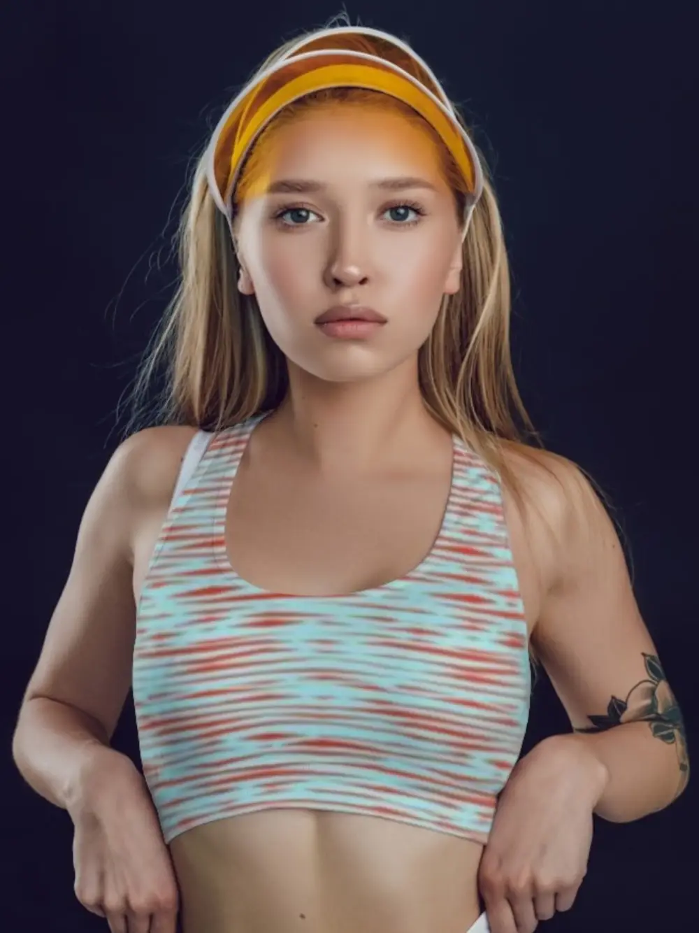 Casual Sky Blue Full Coverage Women Sports Bra