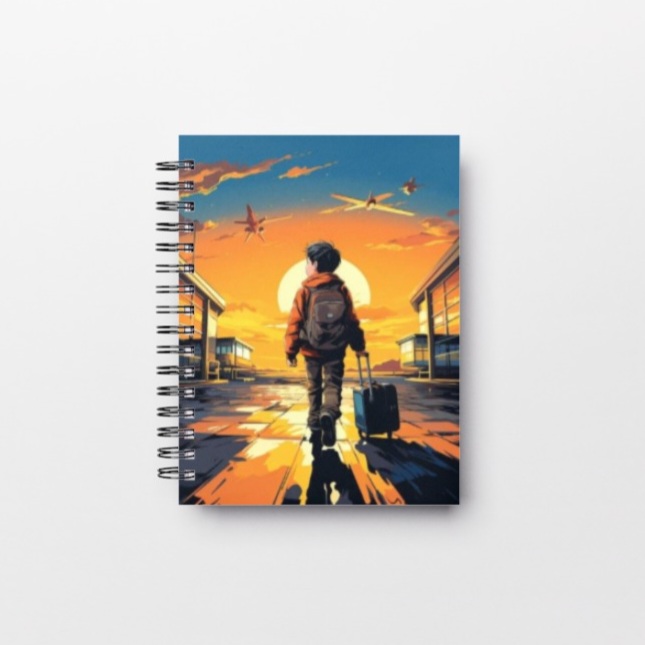 Customized Notepad A5 Size Ruled 120 Pages