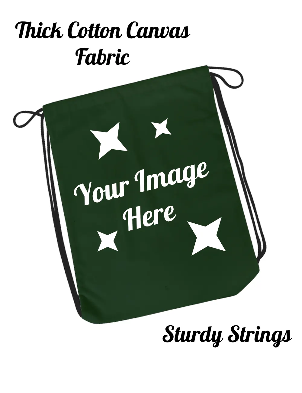 Customised Cotton Drawstring Bag - Image 10
