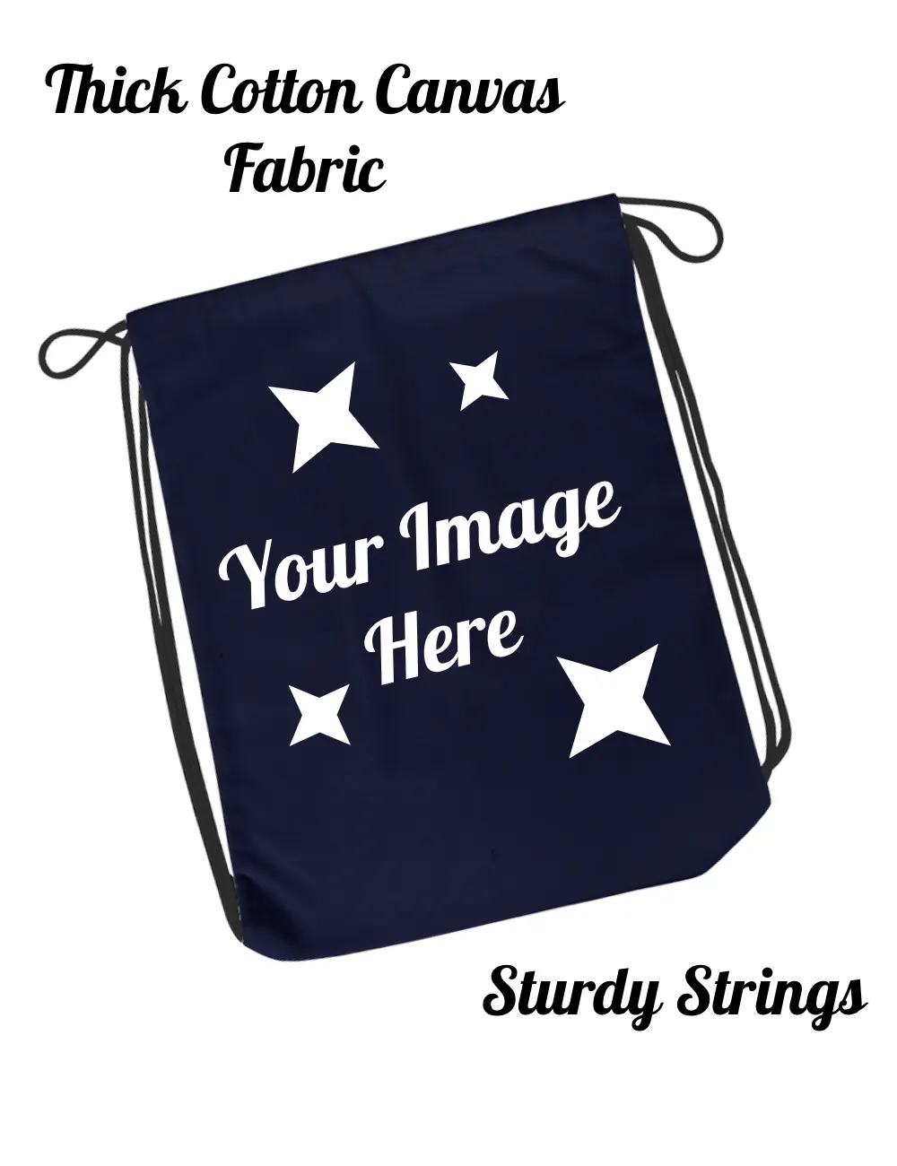 Customised Cotton Drawstring Bag - Image 11