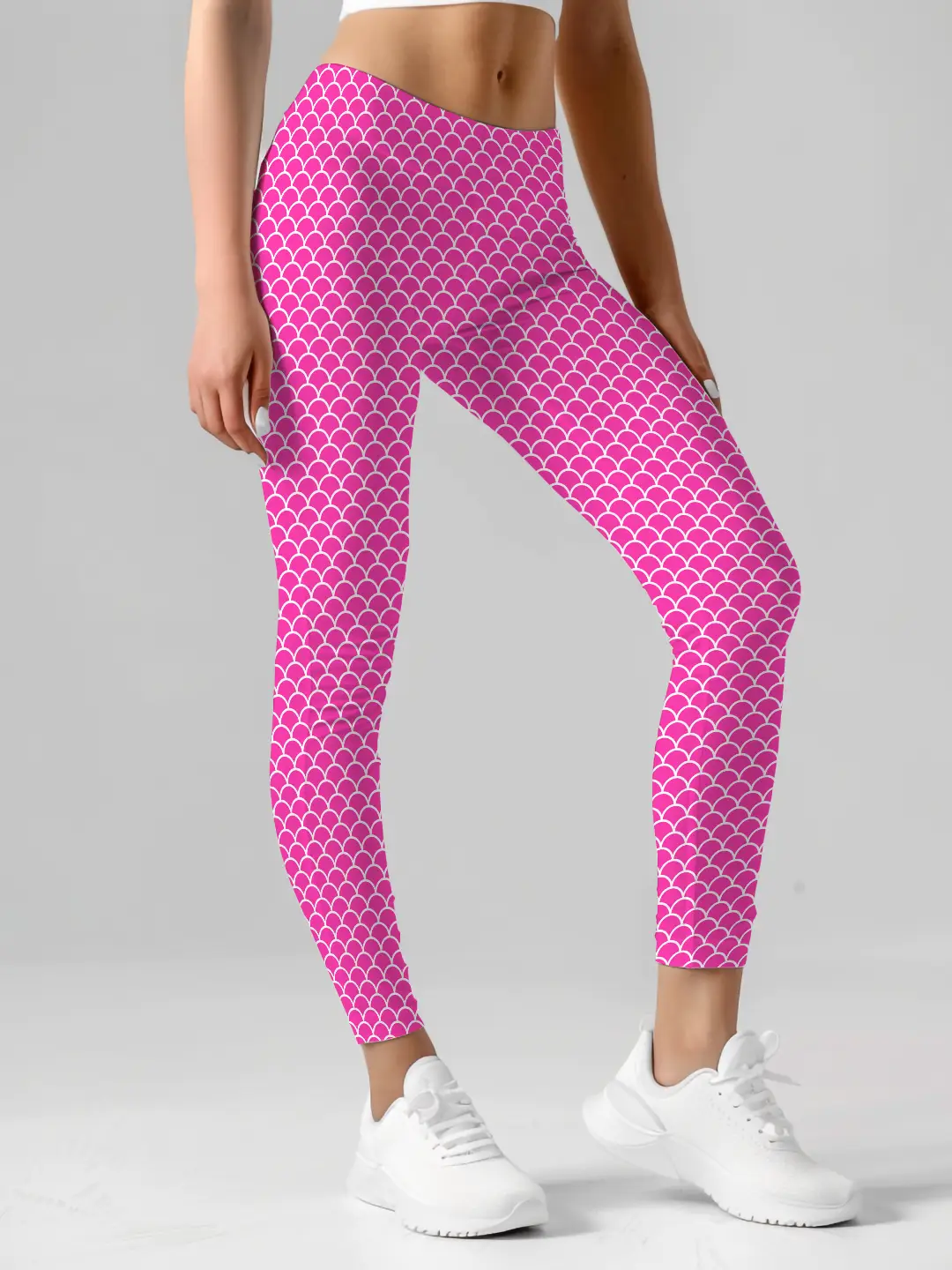 3/4 Casual Rani Color Women Leggings - Image 4