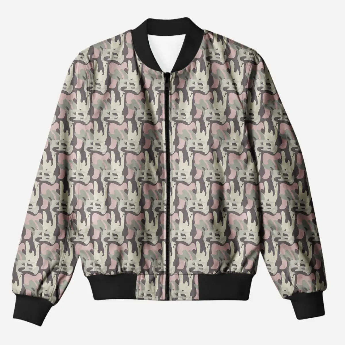 Classic Camouflage Bomber Jacket
