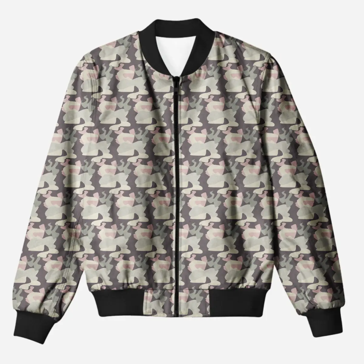 Casual Camouflage Bomber Jacket