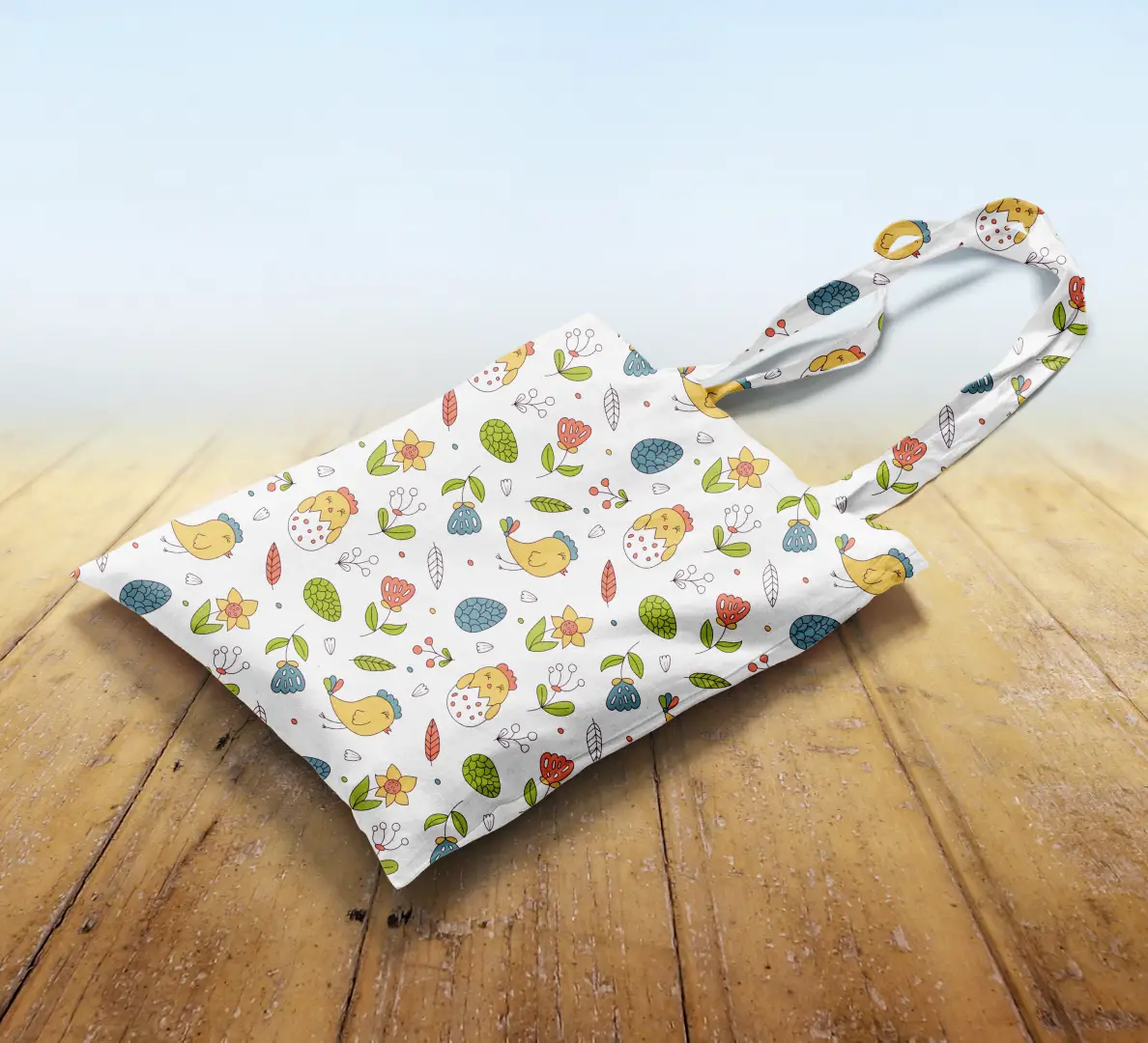 Beautiful Nature Canvas Fabric Tote Bag - Image 2