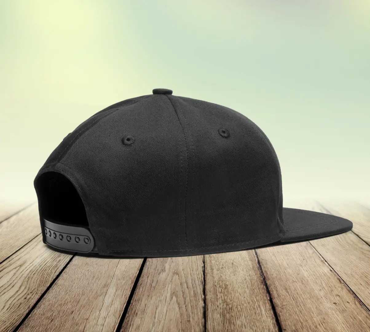 Classic TF Snapback Cap Black - Image 3