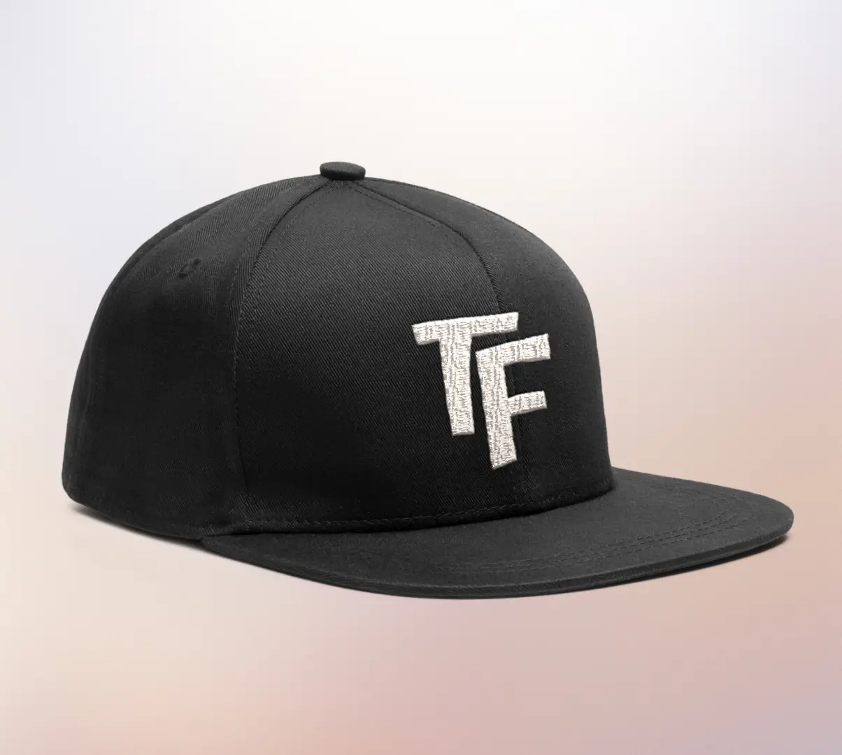 Classic TF Snapback Cap Black - Image 2