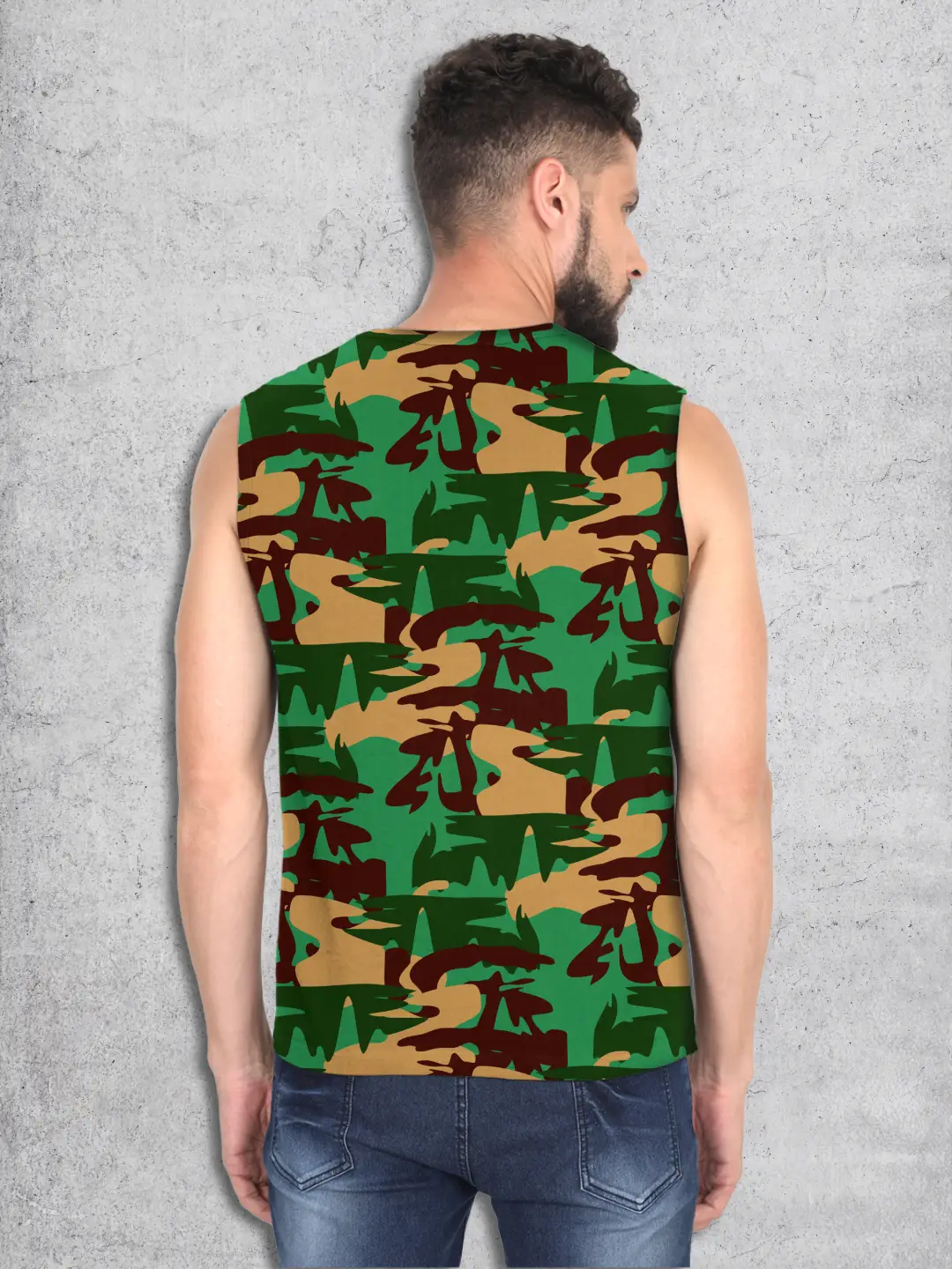 Army Camouflage Sleevless Vests - Image 2