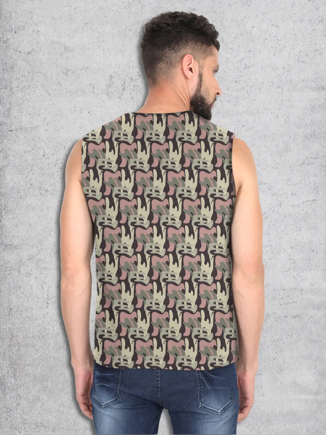 Classic Camouflage Sleevless Vests - Image 2