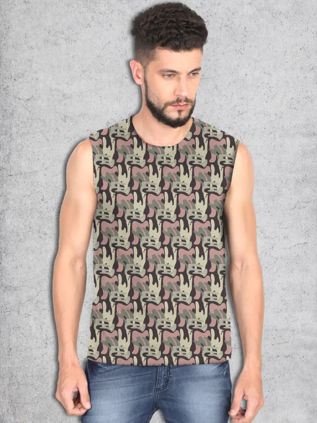 Classic Camouflage Sleevless Vests