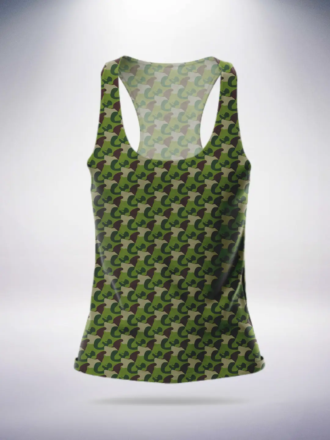 Army Camo Style Women Tank Top