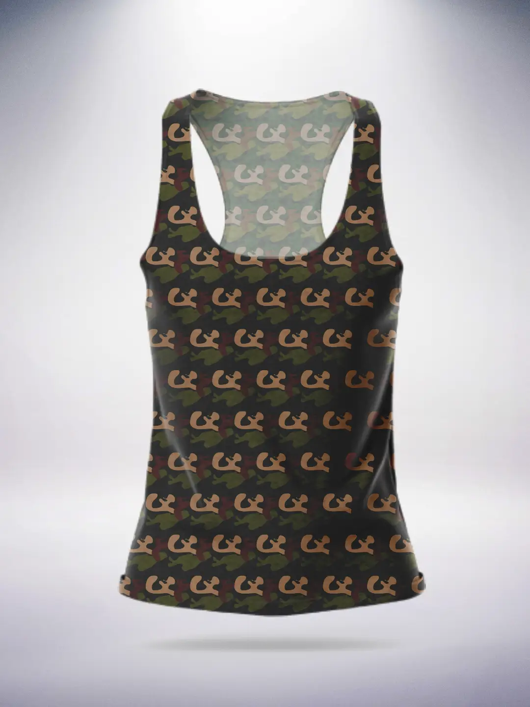 Camouflage Style Women Tank Top