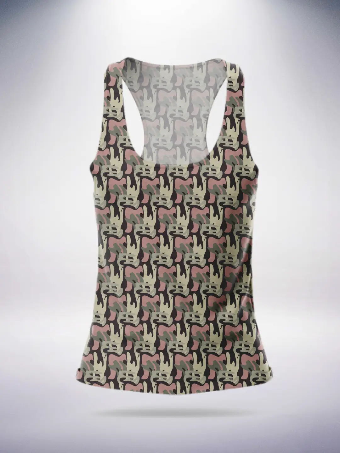 Classic Camouflage Women Tank Top