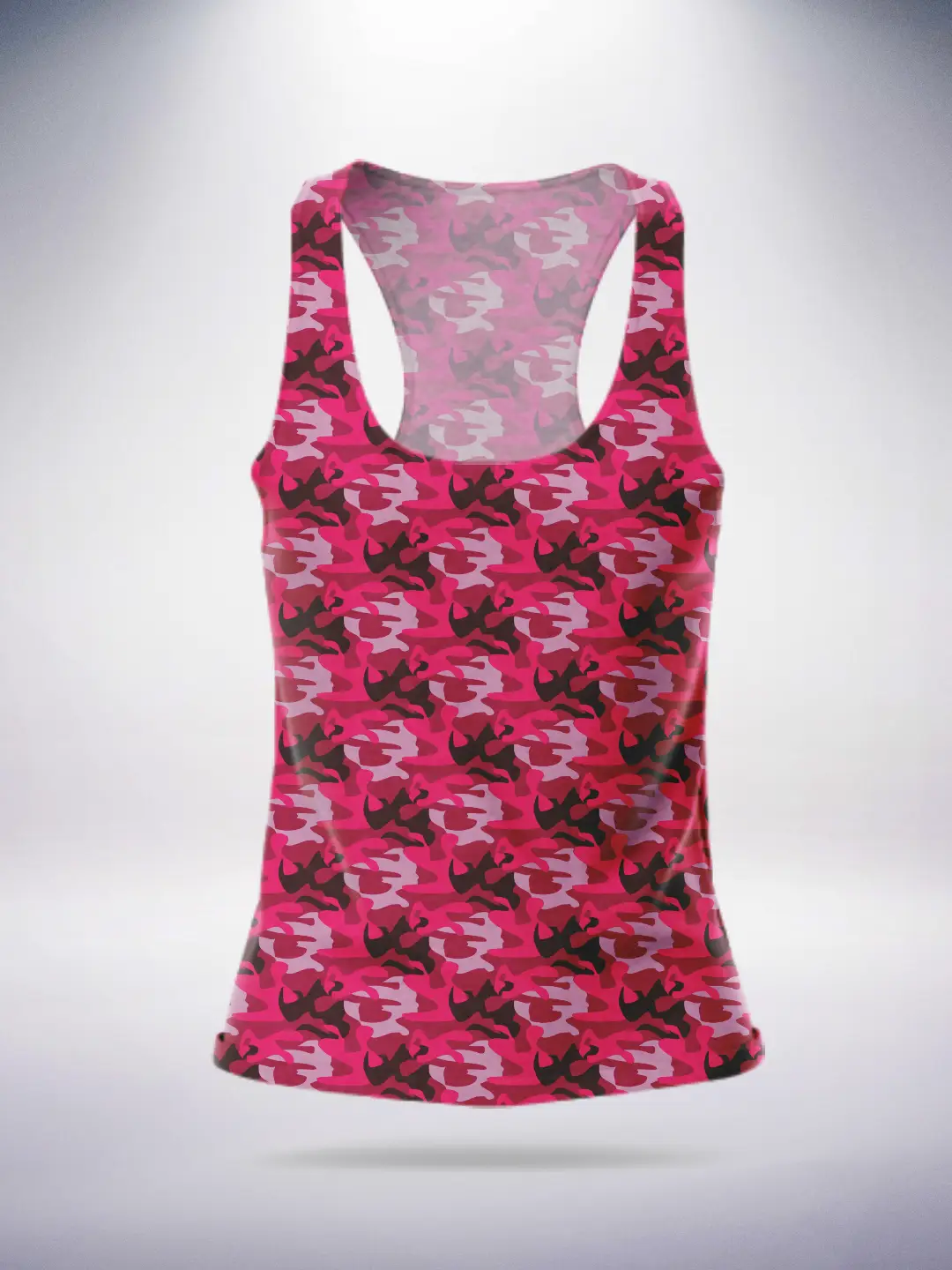 Pink Camo Women Tank Top