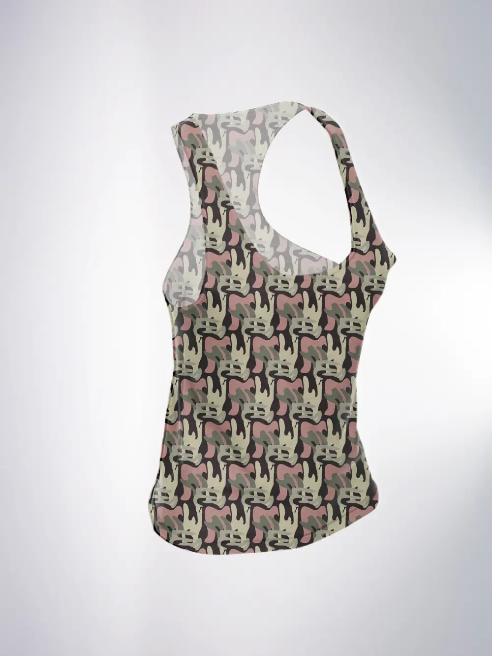 Classic Camouflage Women Tank Top - Image 2