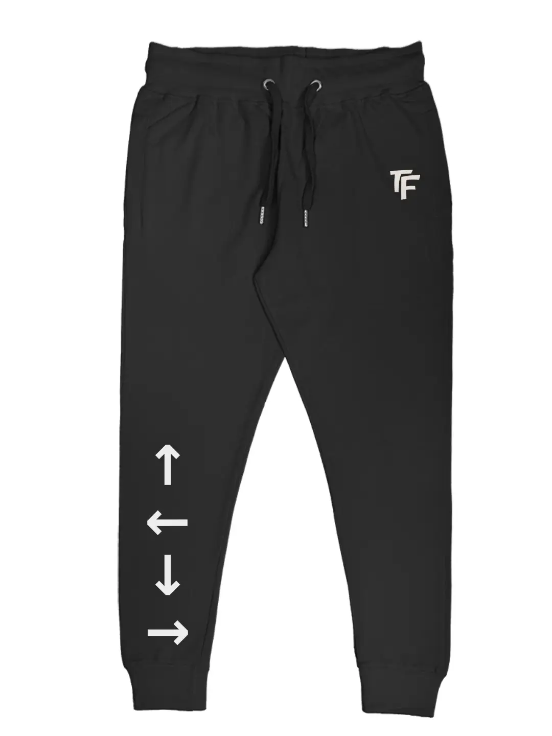 Direction Arrows Printed Cotton Joggers Track Pant - Image 3