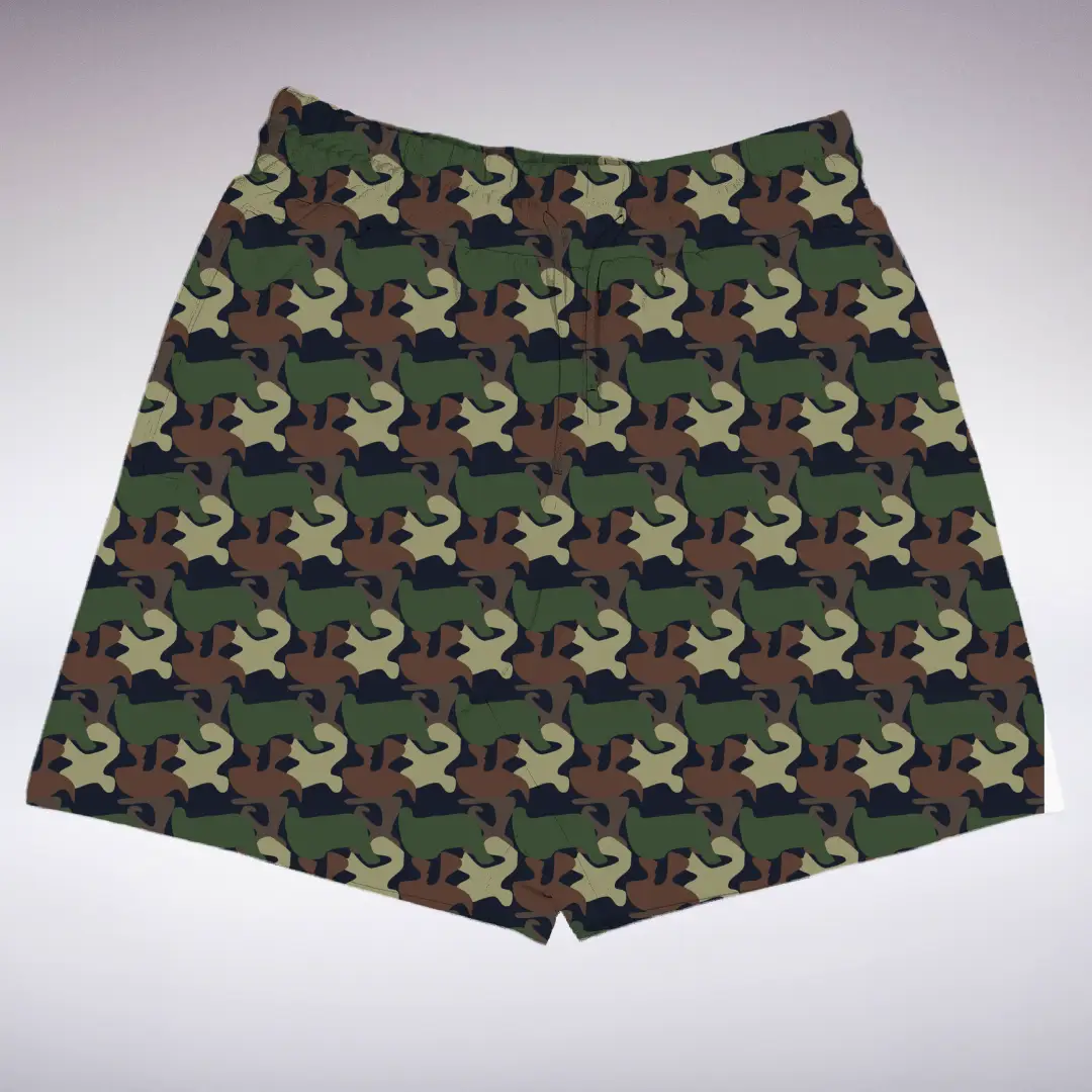 Style Camouflage Regular Fit Shorts