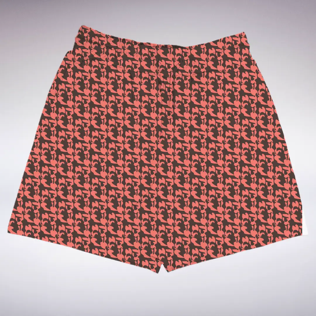 Muddy Brown Camouflage Regular Fit Shorts