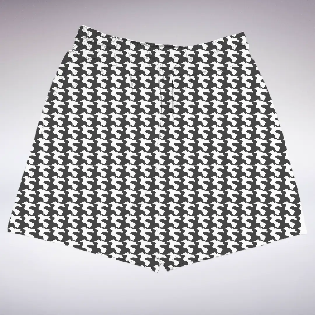 Grey Camouflage Regular Fit Shorts