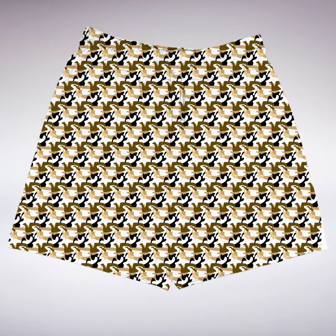 Street Style Camouflage Regular Fit Shorts