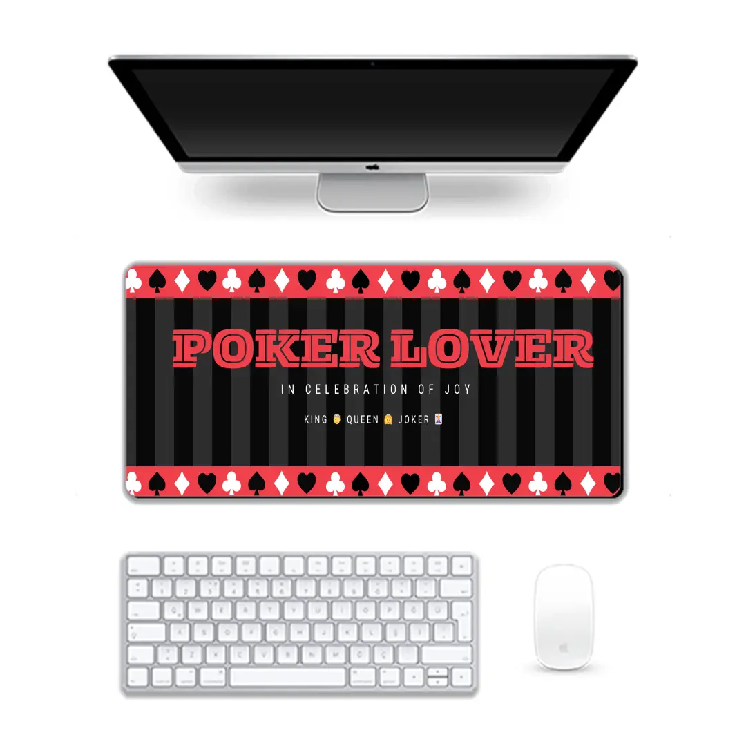 Poker Lover Gaming Mouse Pad