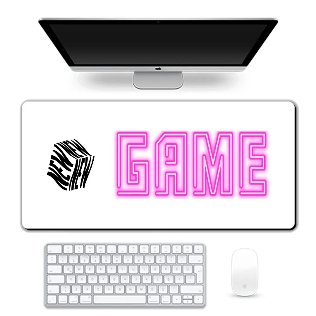 New Game White Gaming Mouse Pad - Image 3