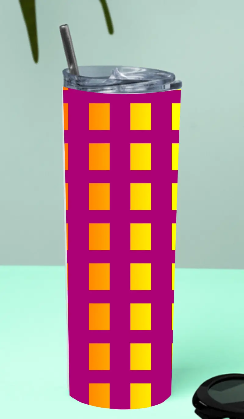 Simple Stainless Steel Tumbler Bottle With Straw And Leak Proof Lid - Image 2