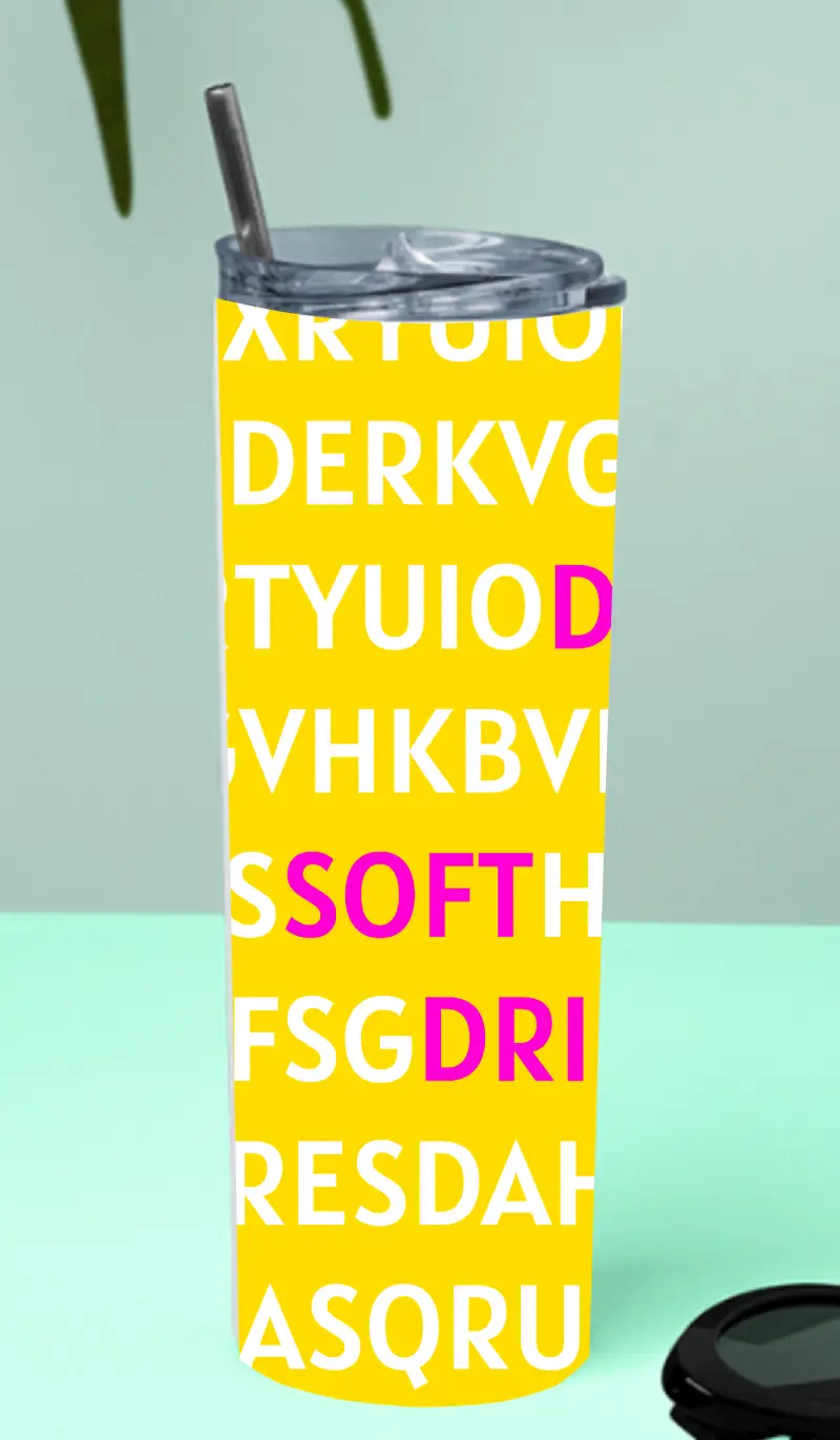 Soft Drink Stainless Steel Tumbler Bottle With Straw And Leak Proof Lid - Image 2