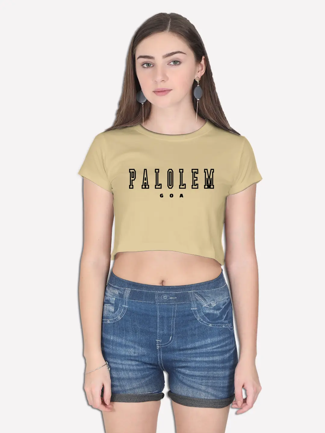 Palolem Beach Cotton Crop Top