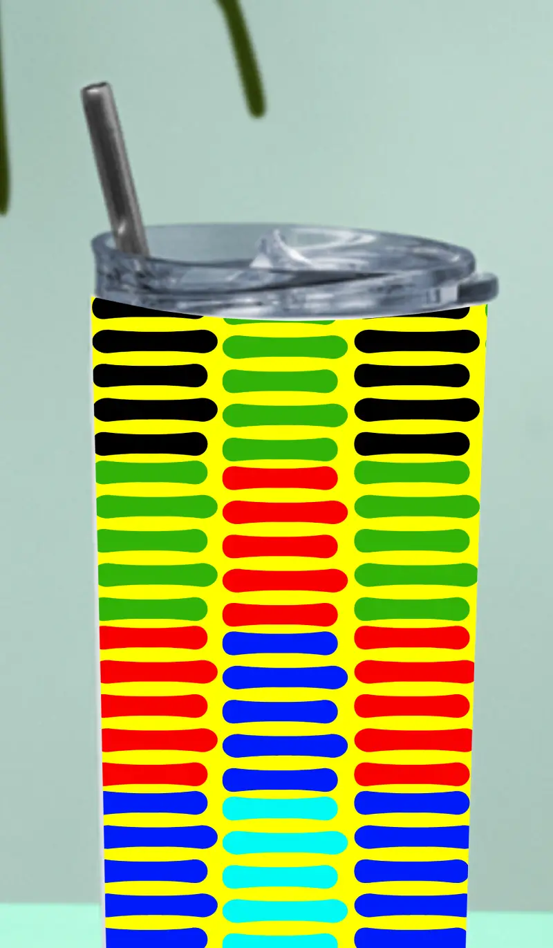 Stylish Colorful Stainless Steel Tumbler Bottle With Straw And Leak Proof Lid - Image 3