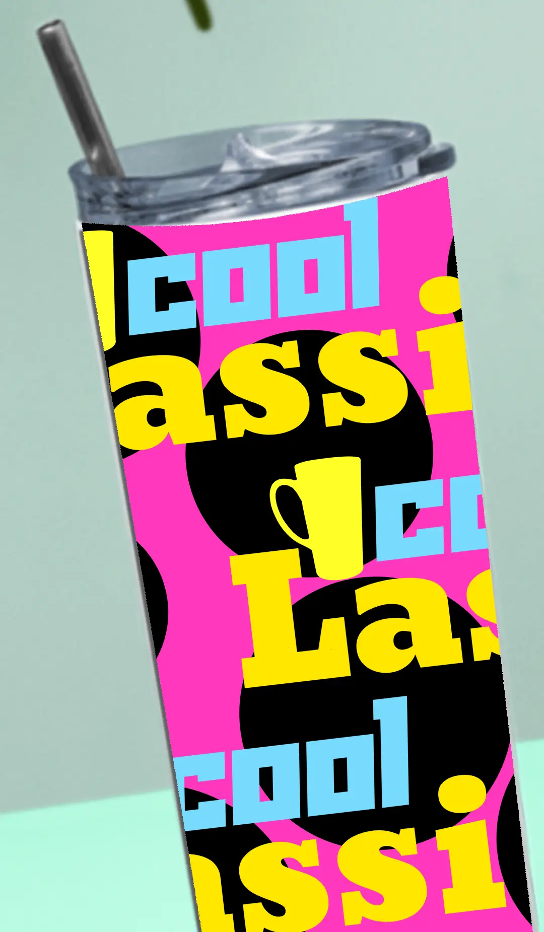 Cool Lassi Stainless Steel Tumbler Bottle With Straw And Leak Proof Lid - Image 4