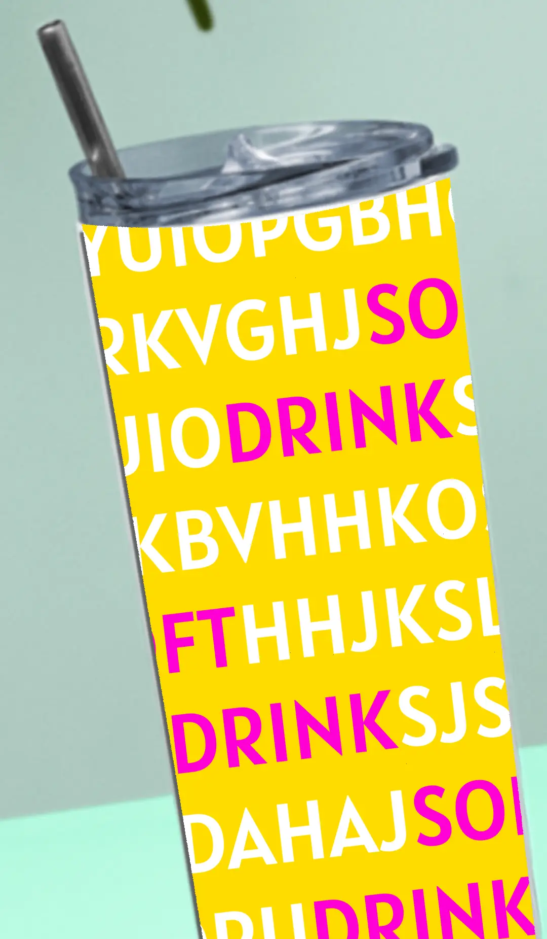 Soft Drink Stainless Steel Tumbler Bottle With Straw And Leak Proof Lid - Image 4