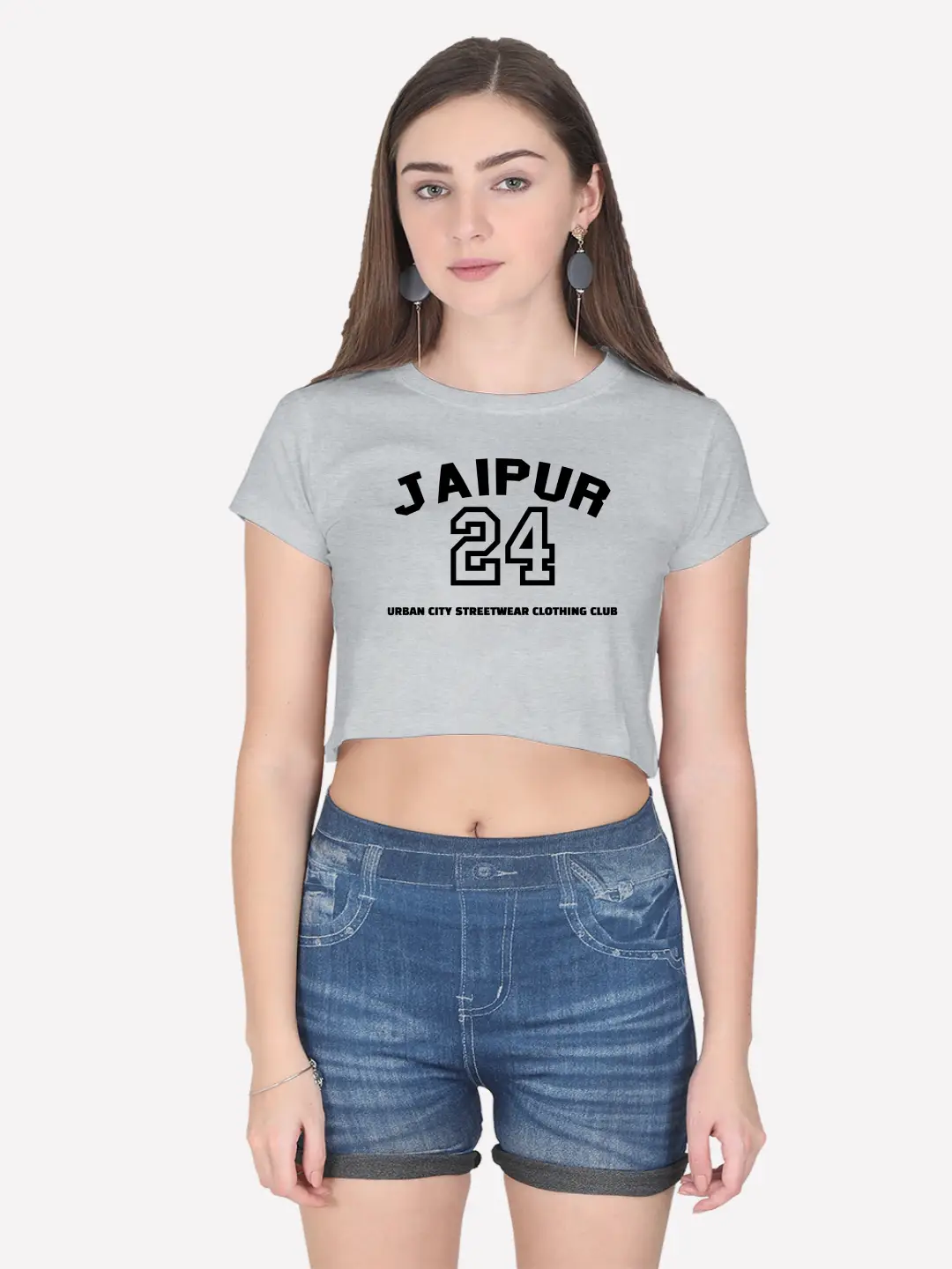 Jaipur Urban City Streetwear Cotton Crop Top - Image 7